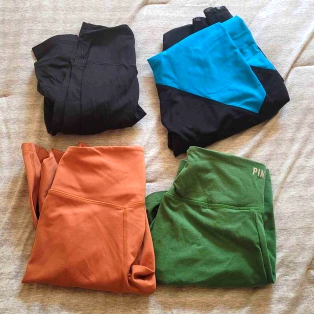 XS leggings bundle (Girlfriend Collective, Aerie, Onzie, VS Pink)